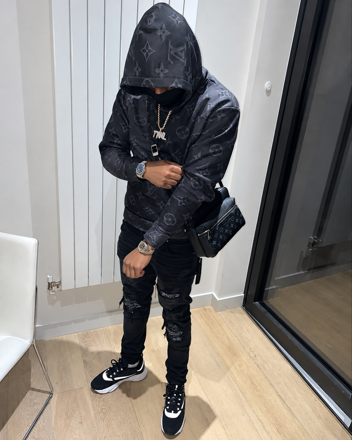 SlimWear Society Black Bandana